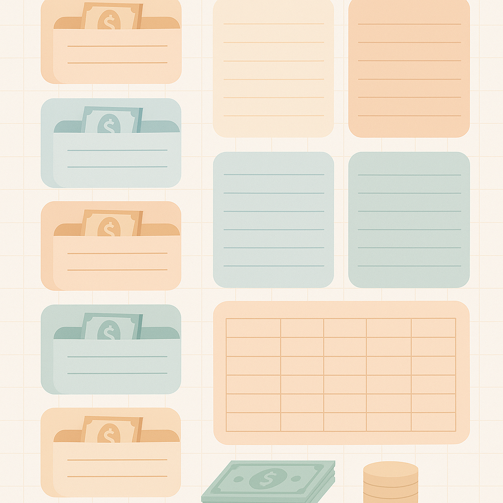 Cash Stuffing Budget Binder Tracks for Financial Freedom